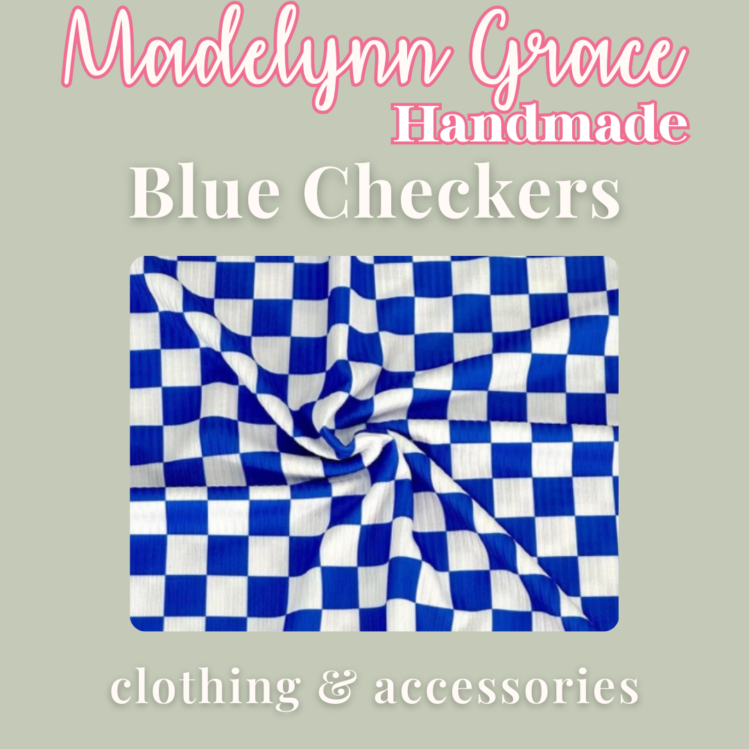 Blue Checkers