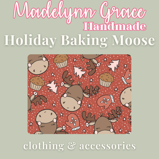 Holiday Baking Moose