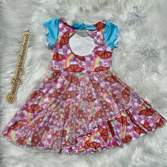 3T Butterfly Dress & Bows