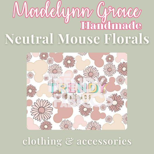 Neutral Mouse Florals