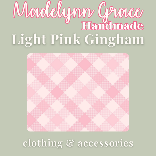 Light Pink Gingham