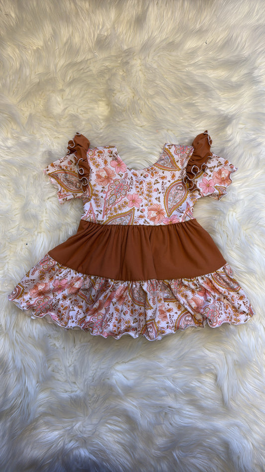 Paisley Magnolia Peplum 2T