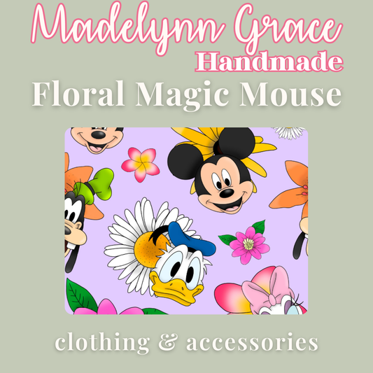 Floral Magic Mouse