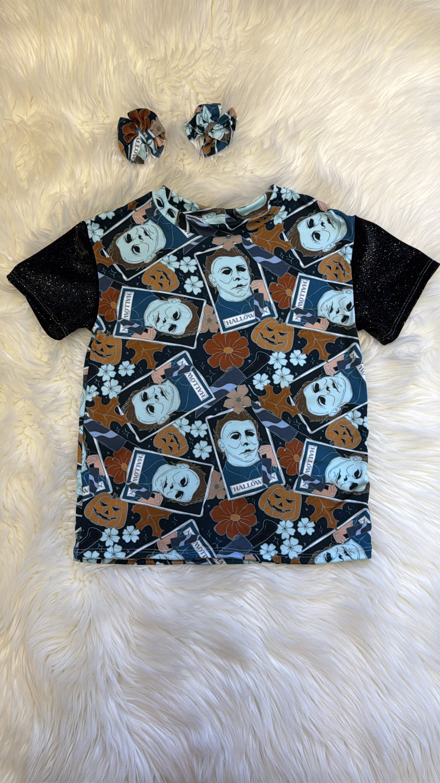 Small-Town Slasher Tee + Piggies 4T