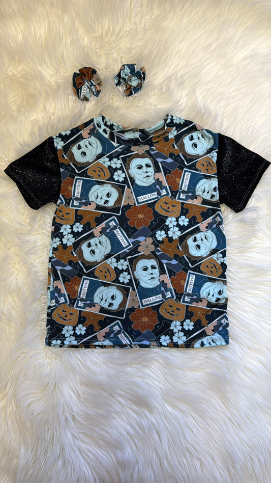 Small-Town Slasher Tee + Piggies 4T