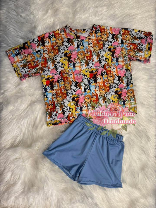 Heeler Besties Comfy Set 5T