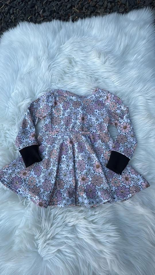 Ditzy Pumpkin Peplum 3T