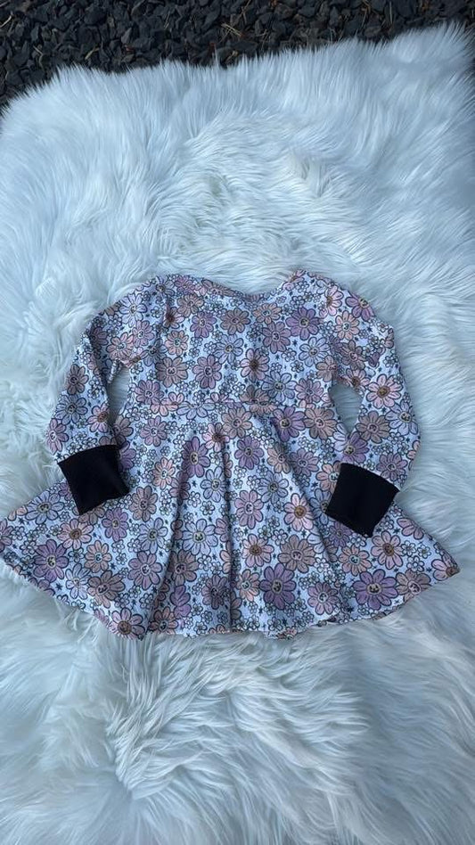 Ditzy Pumpkin Peplum 3T