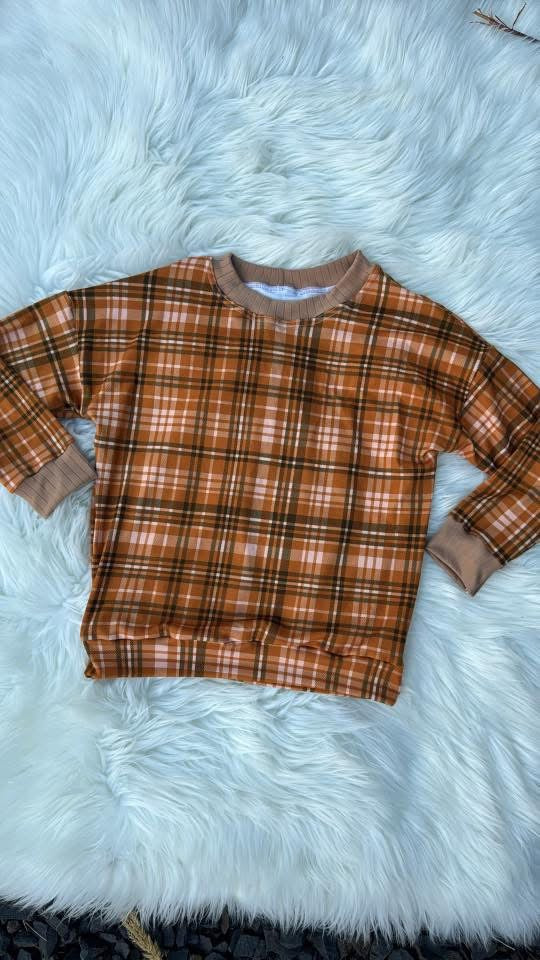 Fall Plaid Dolman 6/7