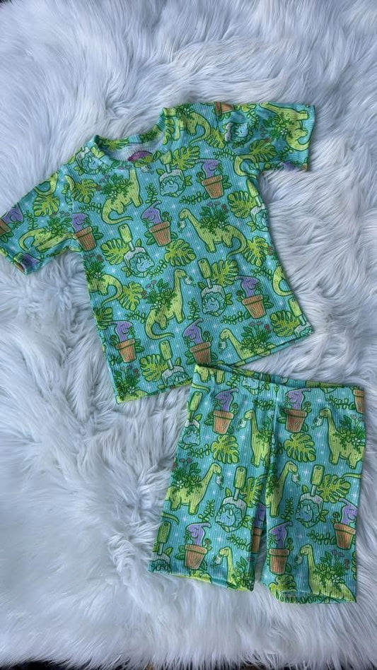 Monstera Dino PJ Set 5T + 6/7