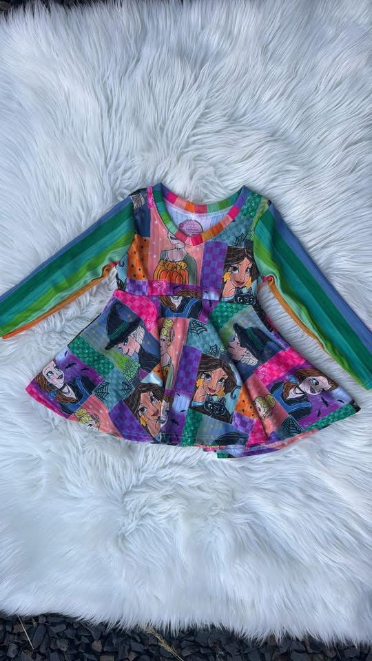 Spooky Princess Peplum 4T