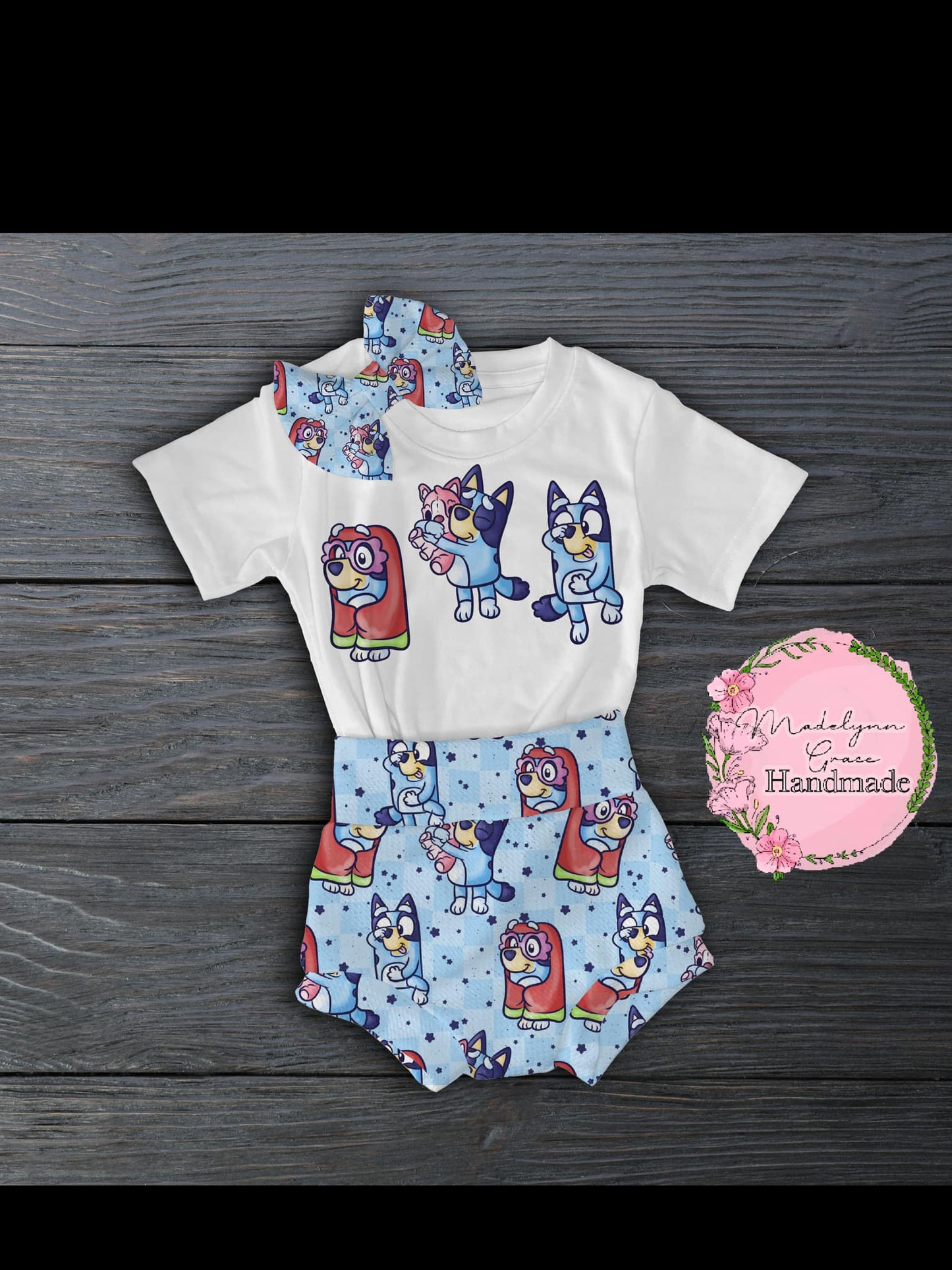 Blue Pup- Character Drop- Kids Clothing & Accessories