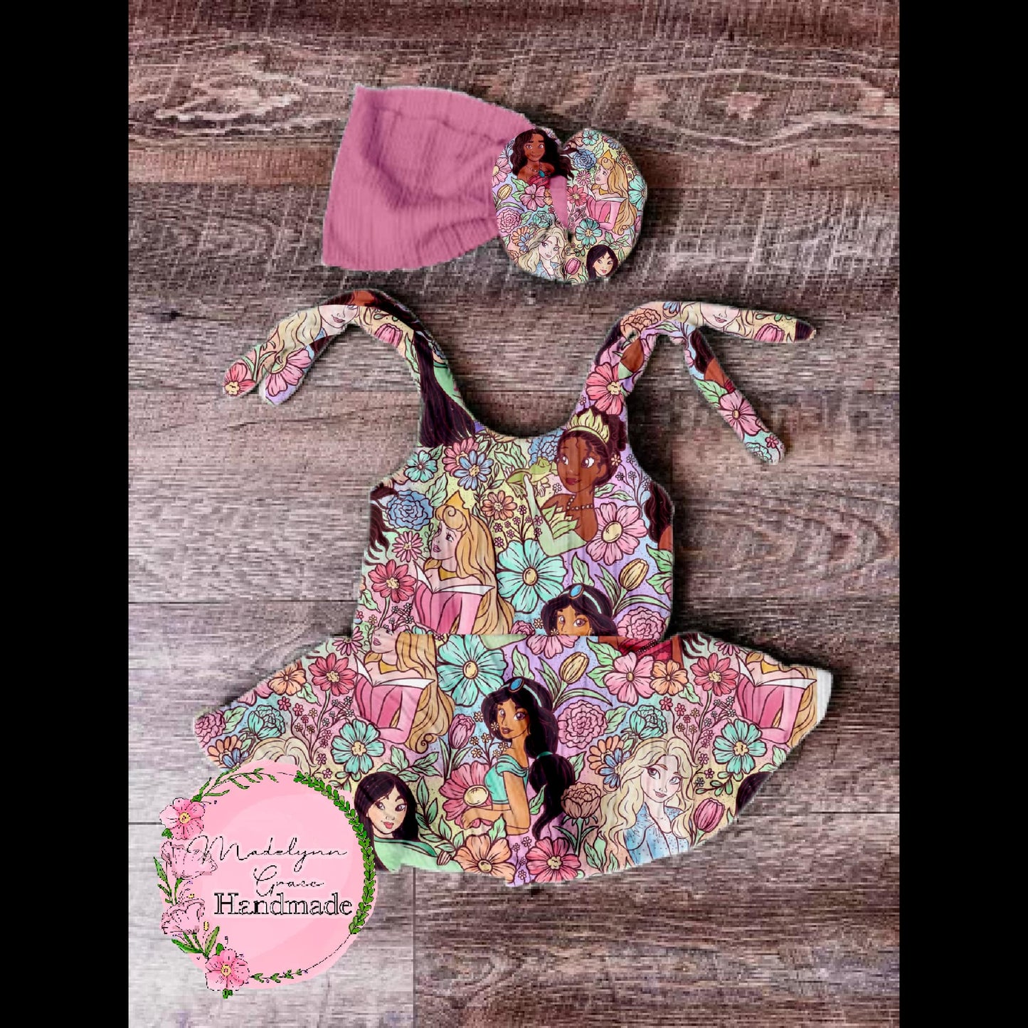 Princess Floral- Character Drop- Kids Clothing & Accessories