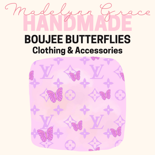 Boujee Butterflies- Kids Clothing