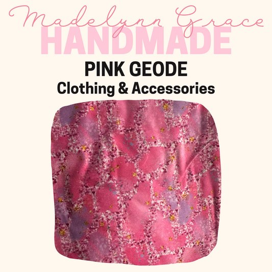 Pink Geode- Kids Clothing