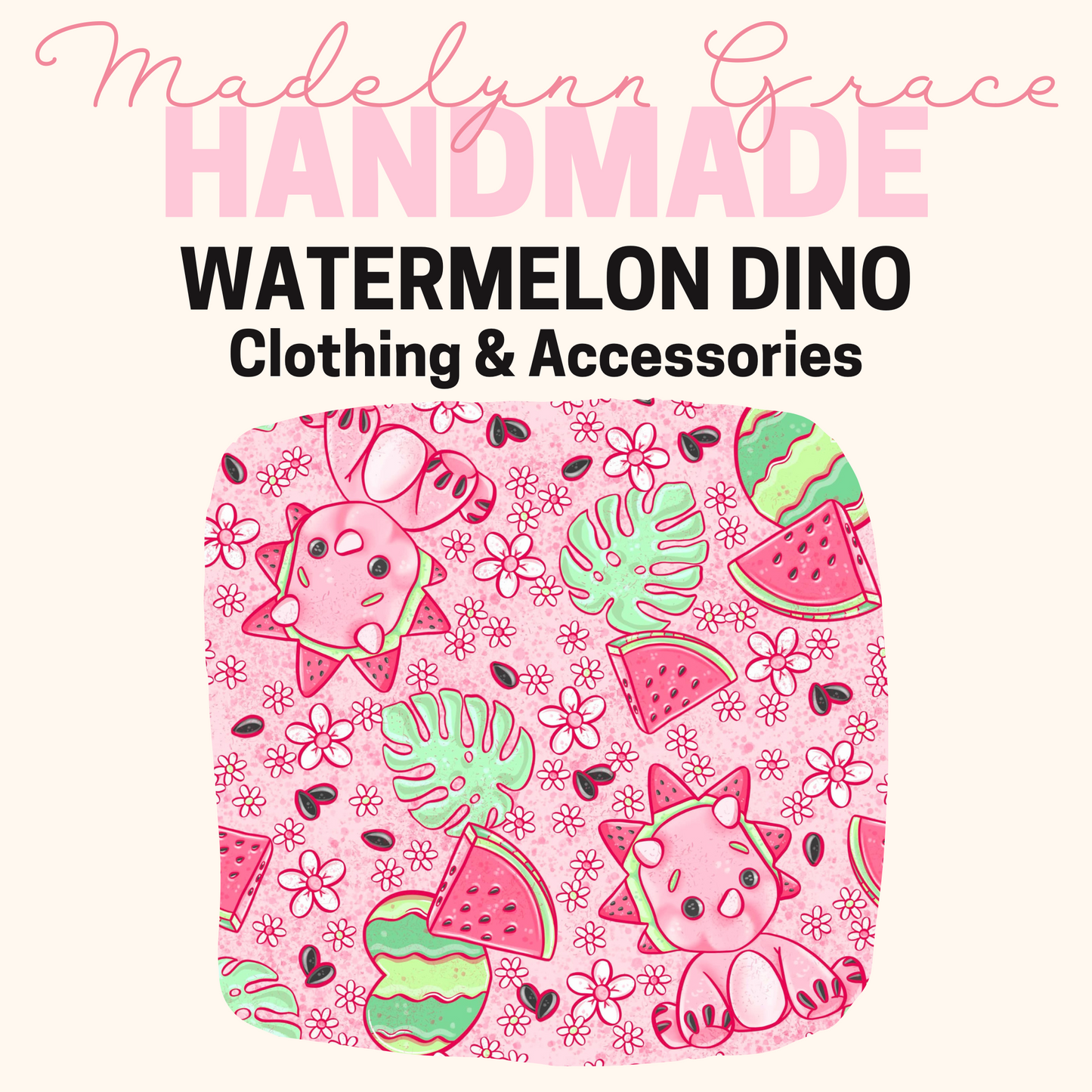 Watermelon Dino - Kids Clothing