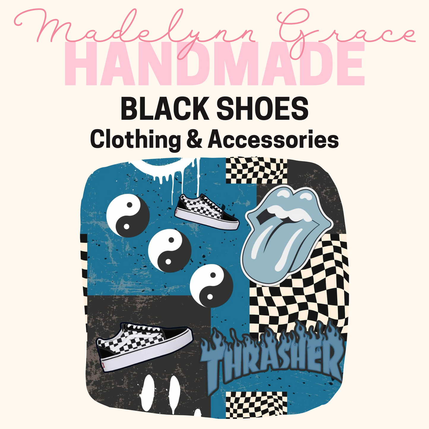 Black Shoes- Kids Clothing