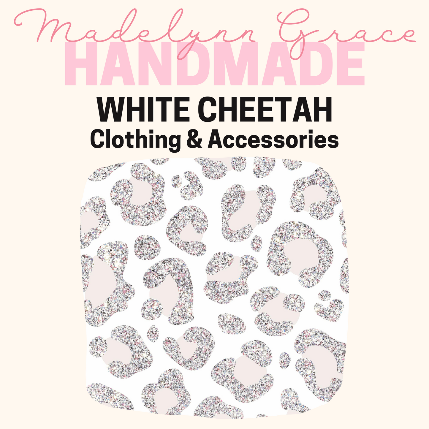 White Cheetah - Kids Clothing