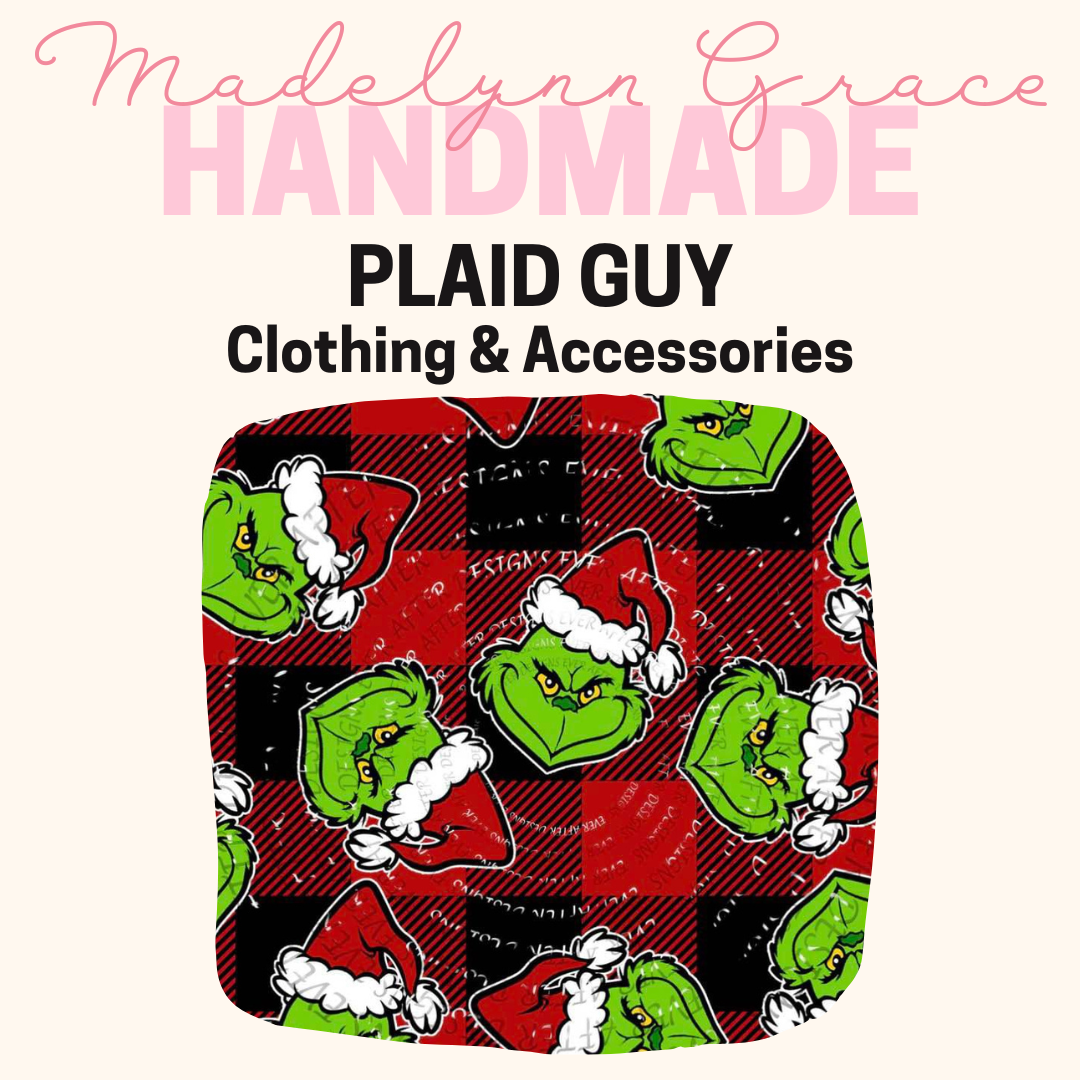 Plaid Guy- Kids Clothing