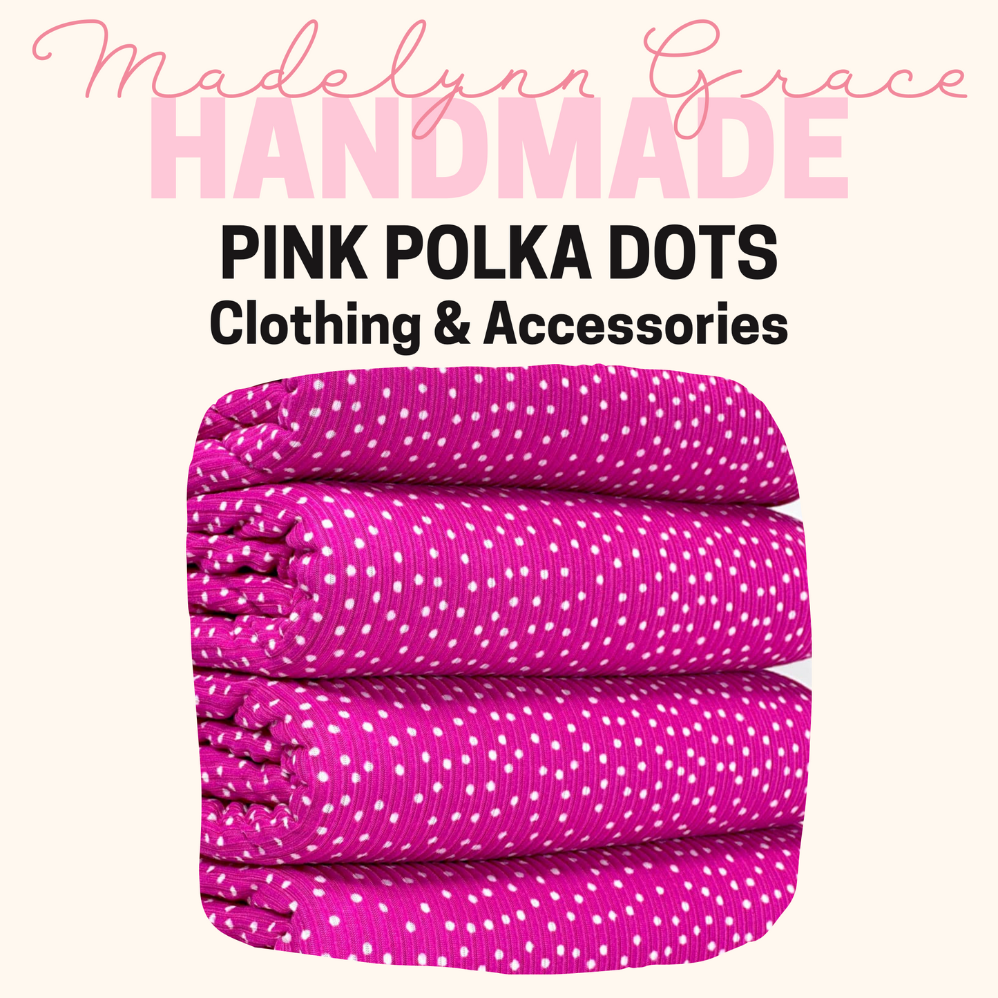 Pink Polka Dots- Kids Clothing