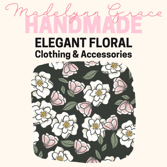 Elegant Floral- Kids Clothing