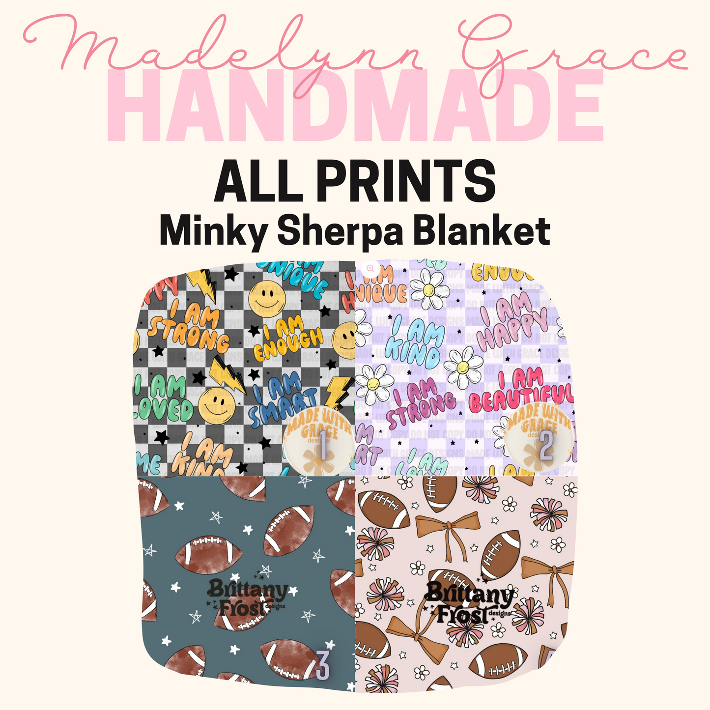 9/13 Surprise Drop - Minky Sherpa Blanket