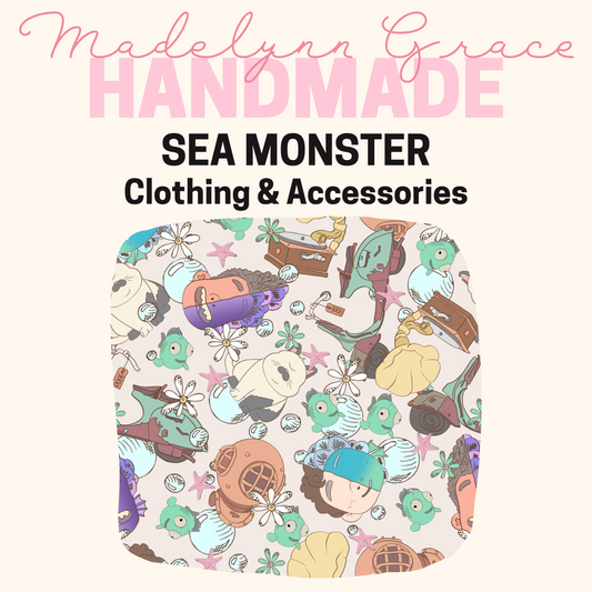 Sea Monster- Kids Clothing