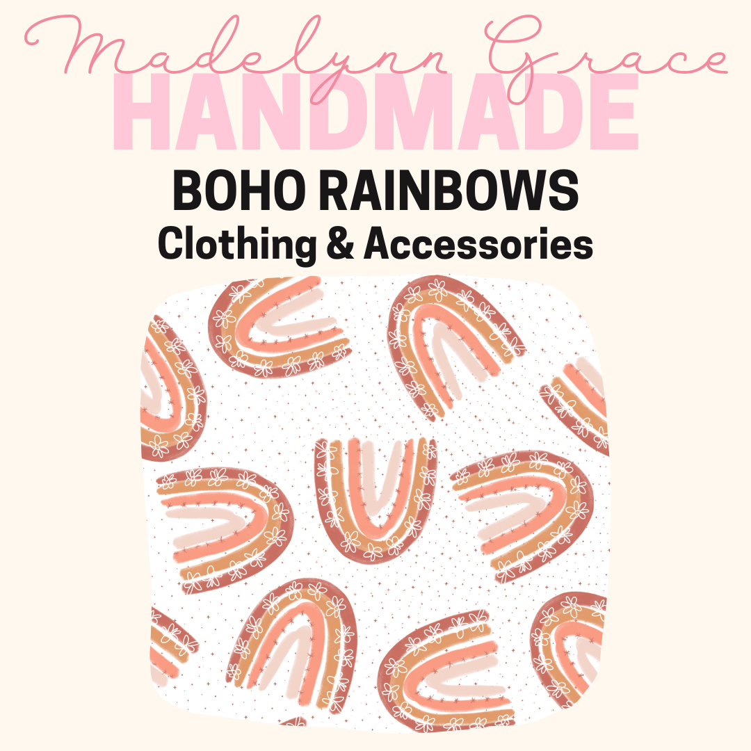 Boho Rainbows- Kids Clothing