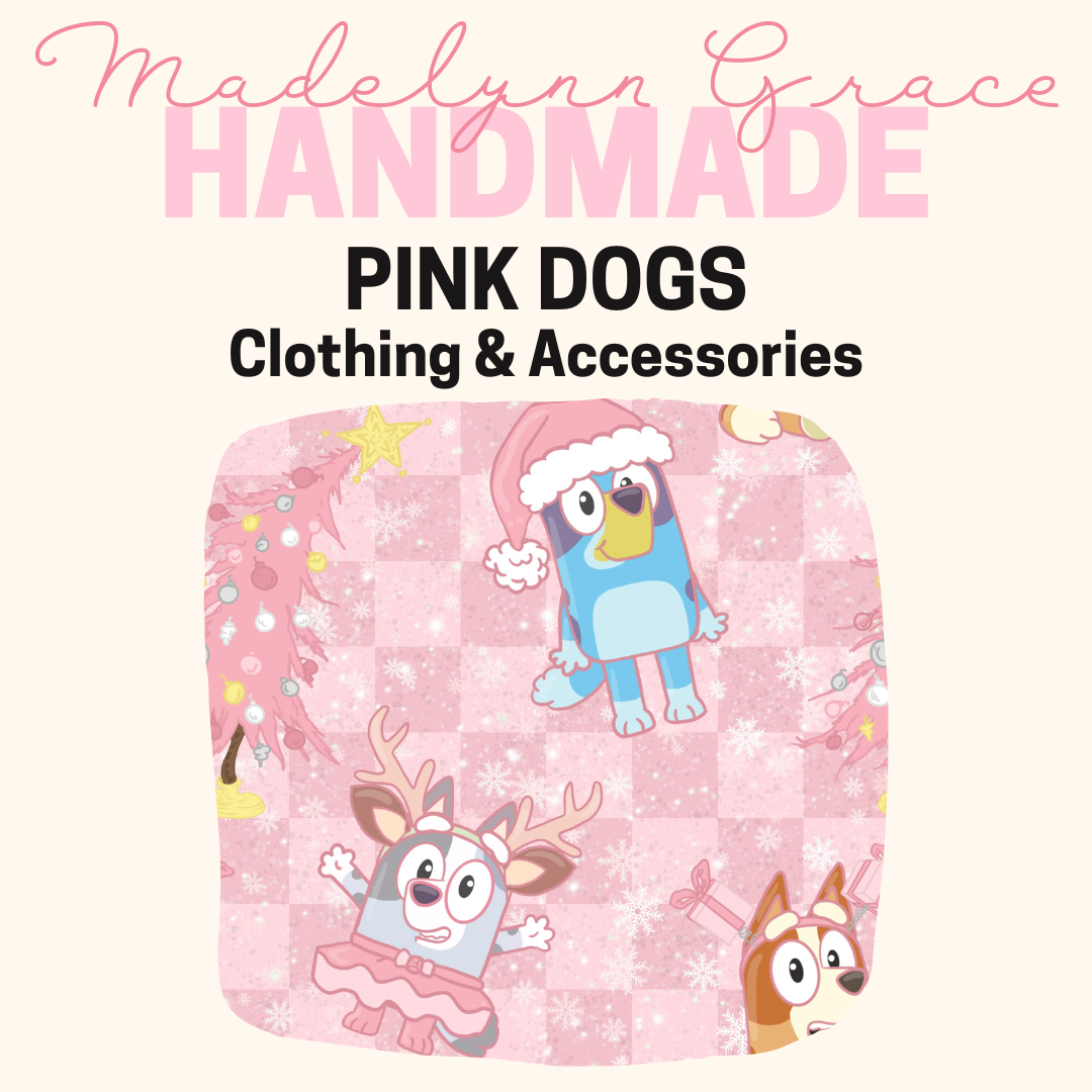 Pink Dogs- Kids Clothing