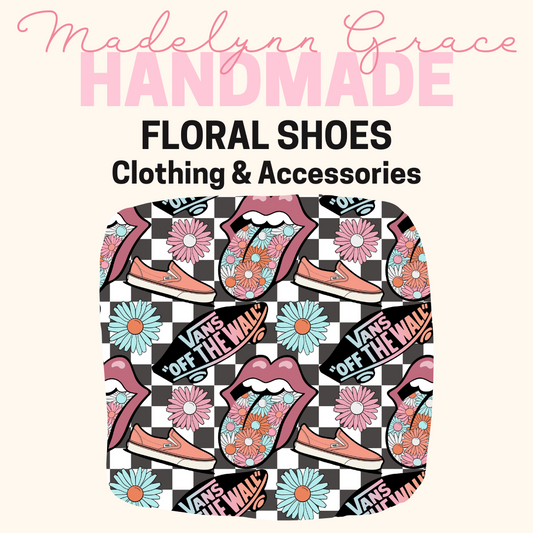 Floral Shoes- Kids Clothing