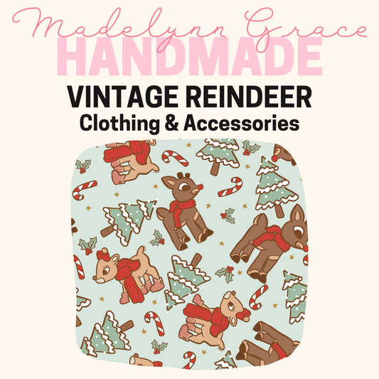 Vintage Reindeer- Kids Clothing