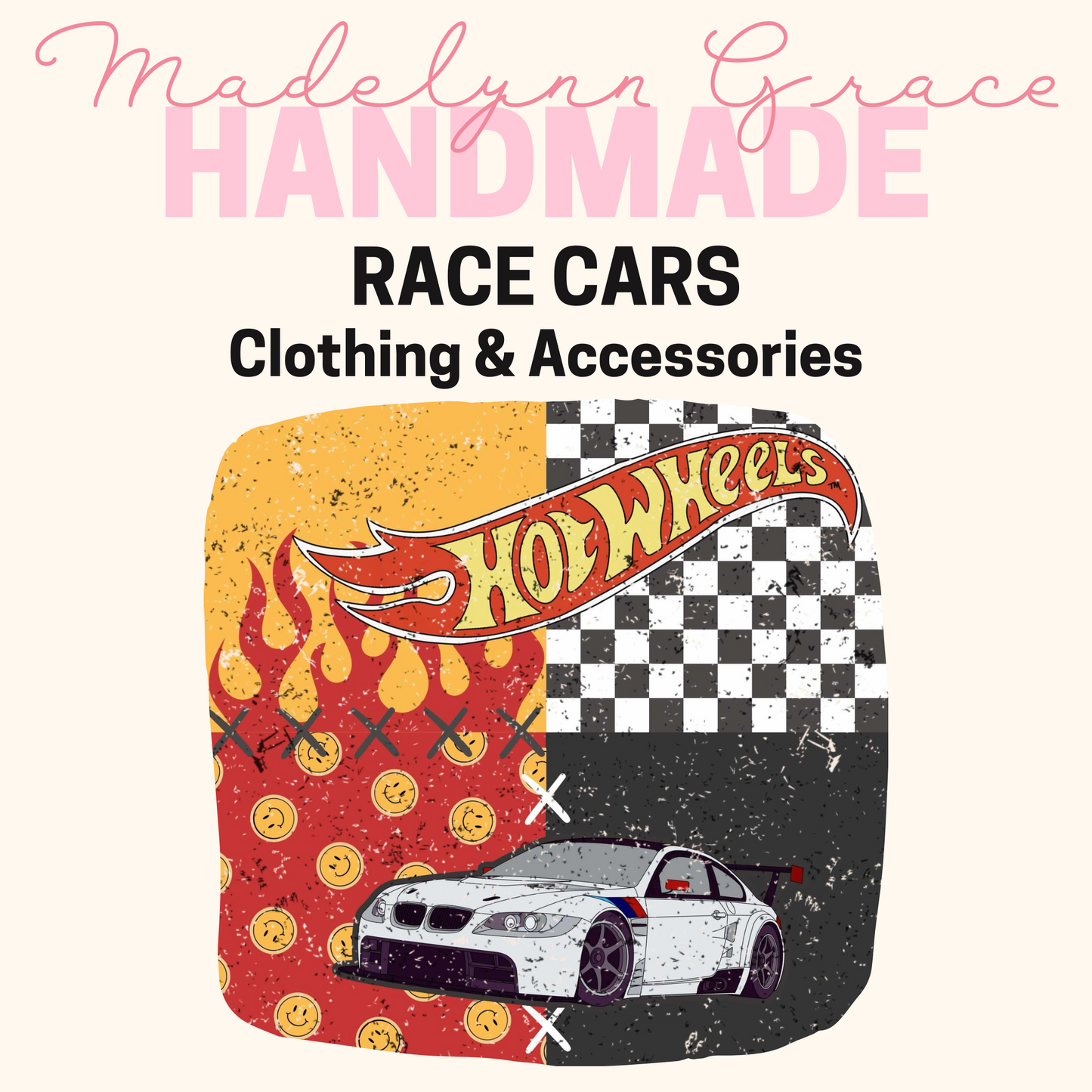 Race Cars- Kids Clothing