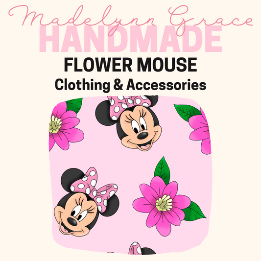 Flower Mouse- Kids Clothing