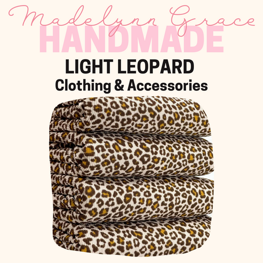 Light Leopard- Kids Clothing