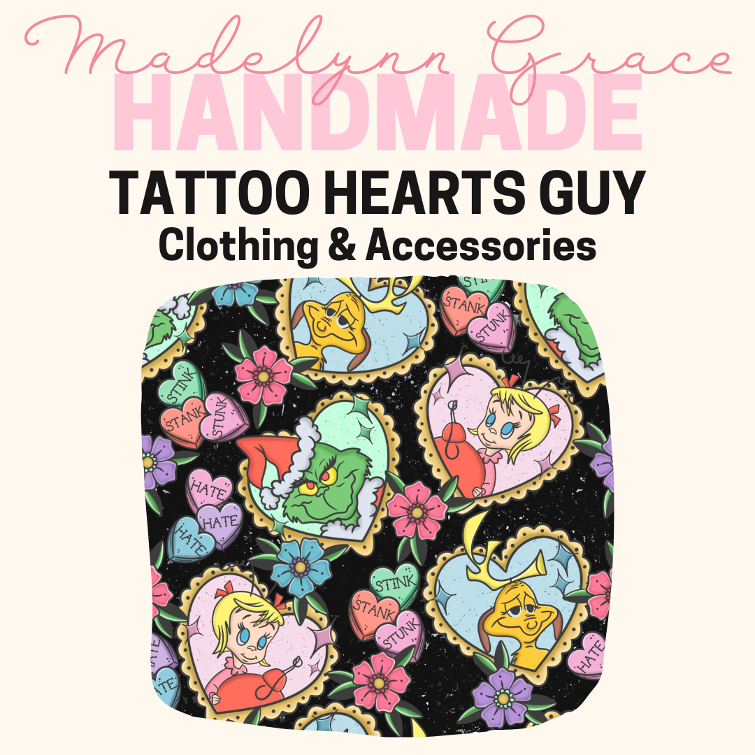 Tattoo Hearts Guy- Kids Clothing