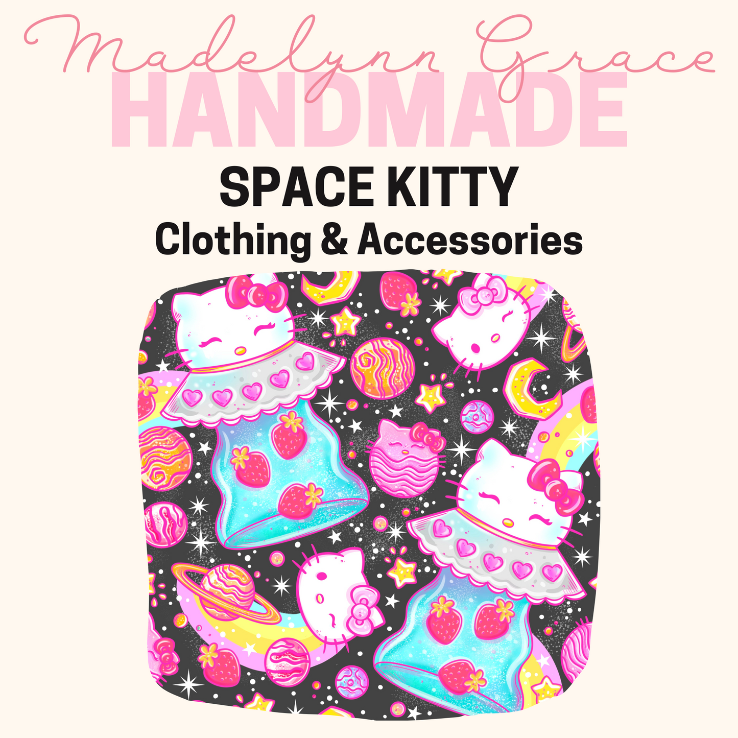 Space Kitty- Kids Clothing