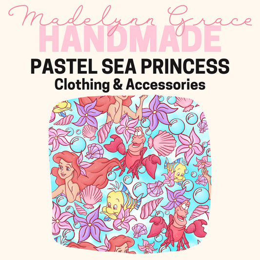 Pastel Sea Princess-Kids Clothing