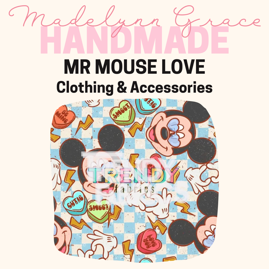 Mr. Mouse Love- Kids Clothing