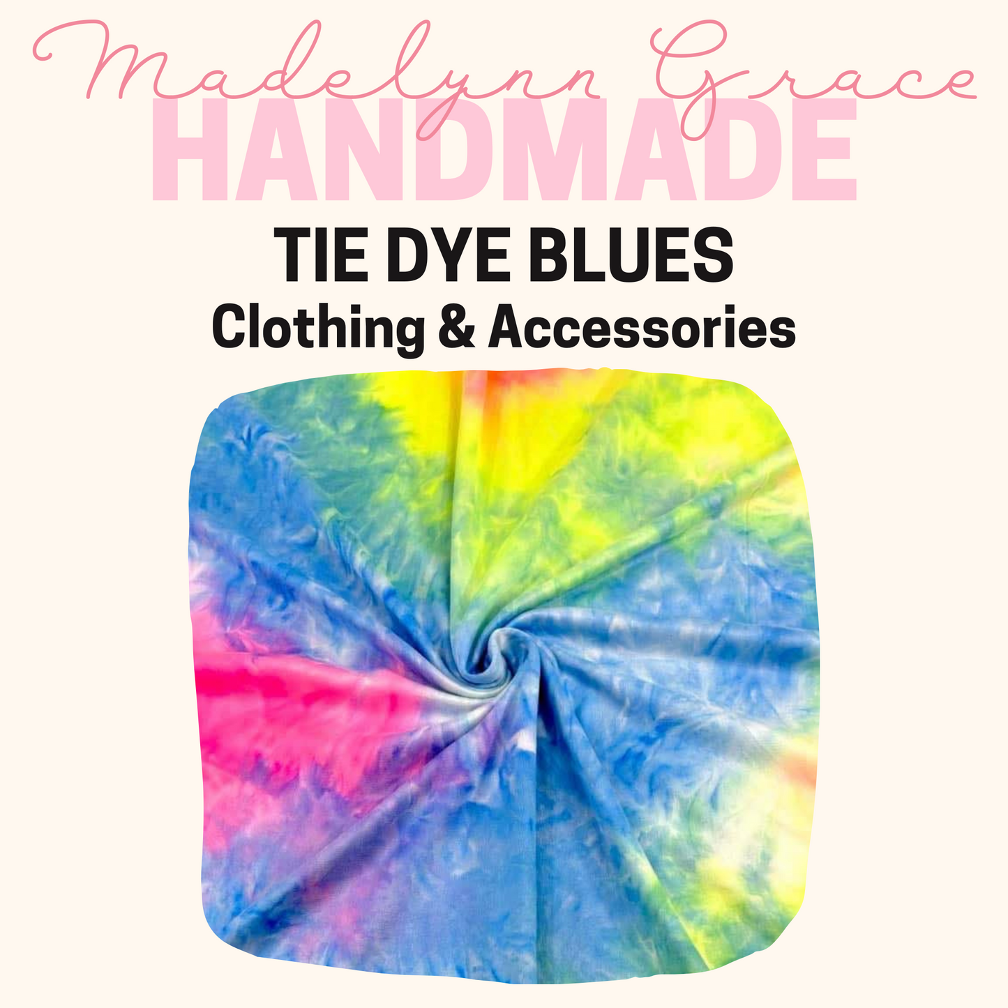 Tie Dye Blues- Kids Clothing