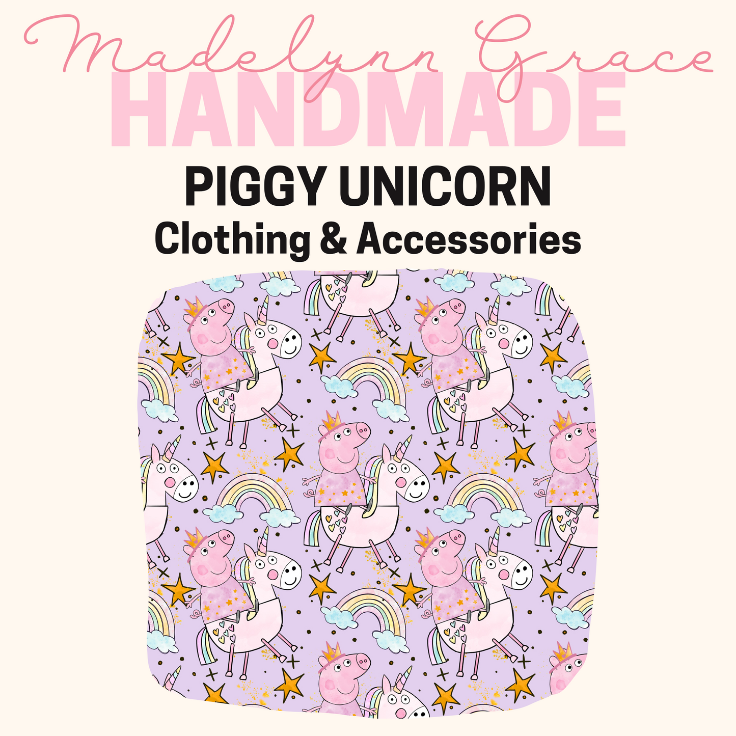 Piggy Unicorn- Kids Clothing