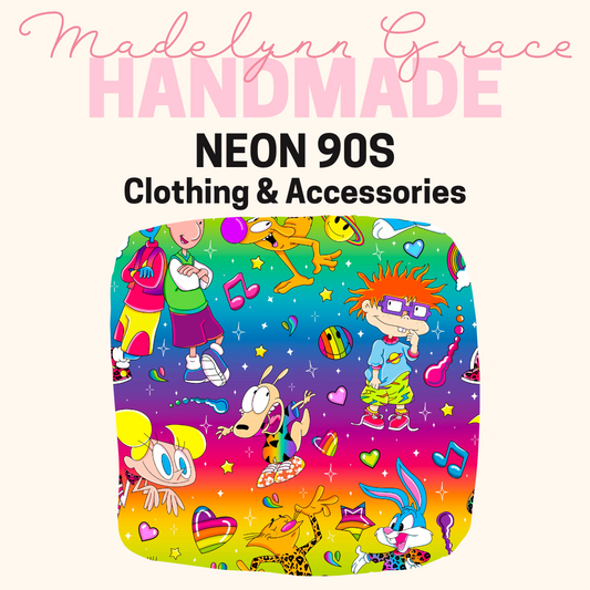 Neon 90s-Kids Clothing