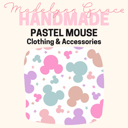 Pastel Mouse- Kids Clothing