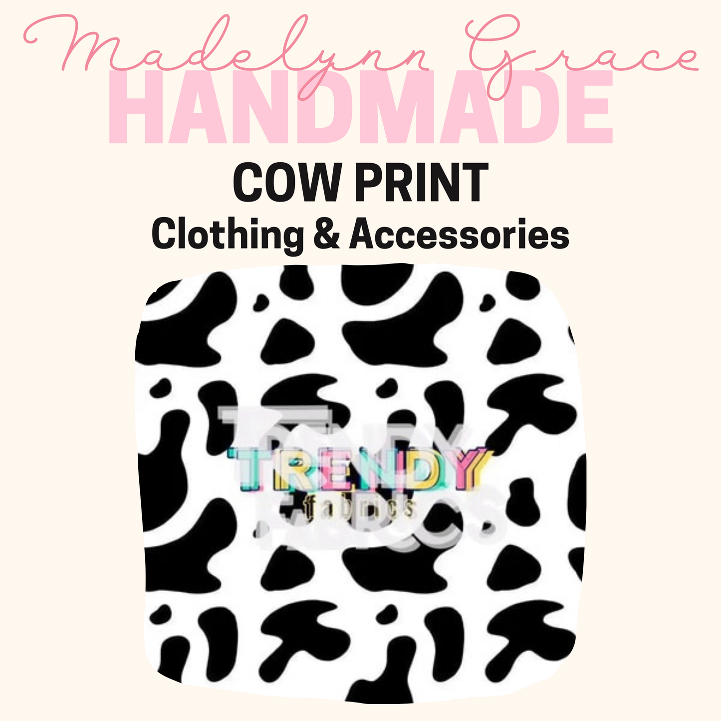 Cow Print- Kids Clothing