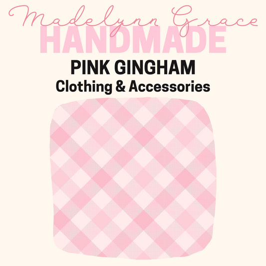 Pink Gingham- Kids Clothing