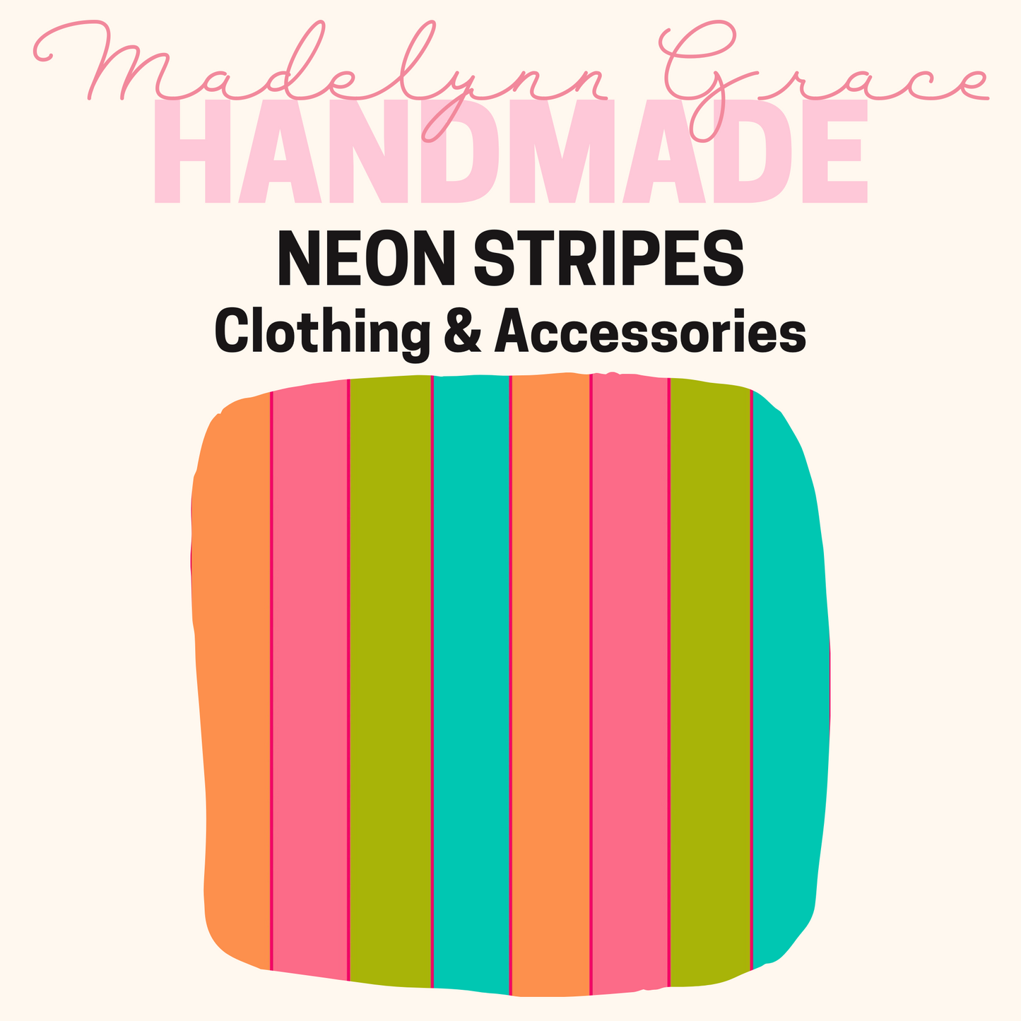 Neon Stripes - Kids Clothing