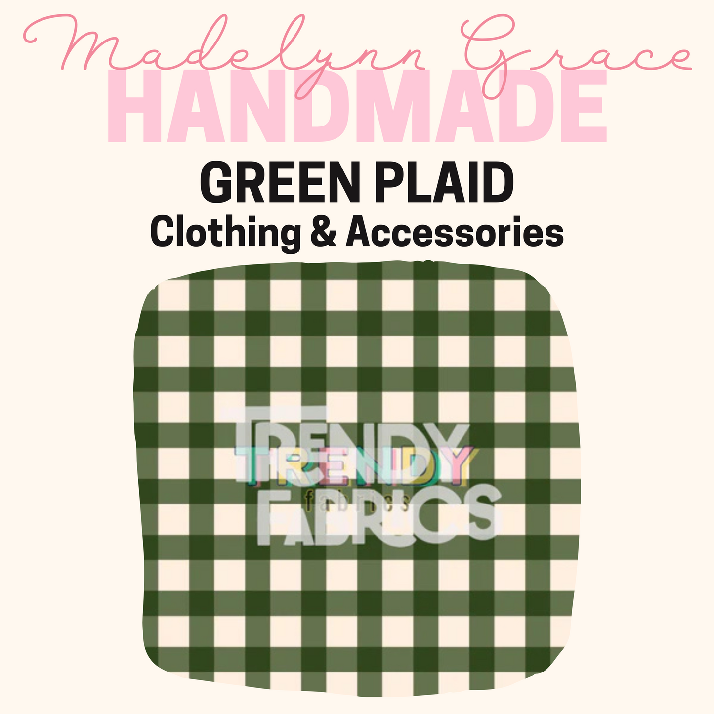 Green Plaid- Christmas Drop- Kids Clothing & Accessories