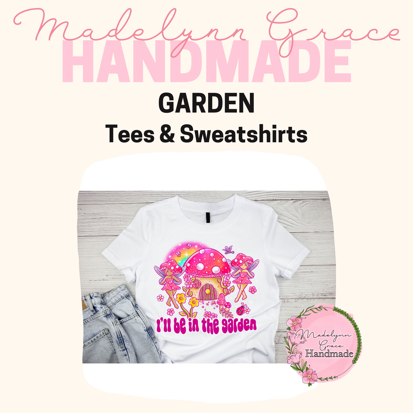 Garden-Mini Drop- Tshirt & Sweatshirt