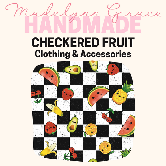 Checkered Fruit - Kids Clothing