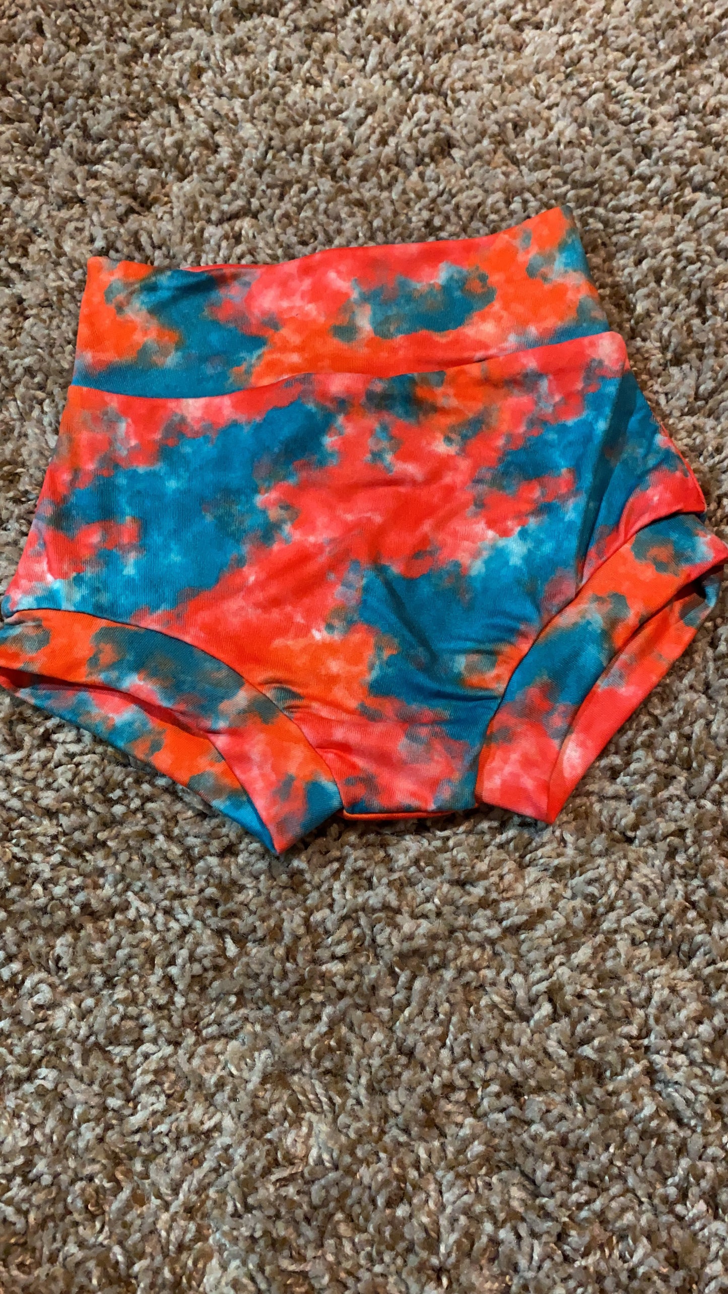 RTS - 3/6m Tie Dye Bummies