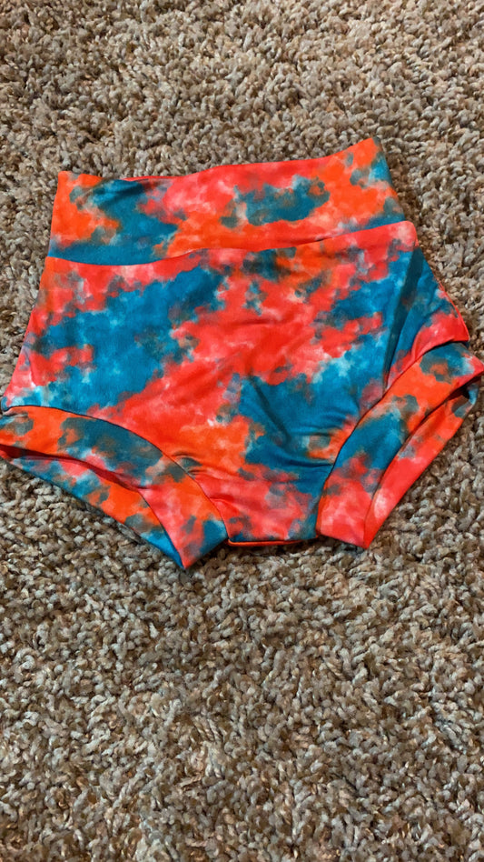 RTS - 3/6m Tie Dye Bummies